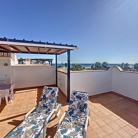 Ático en 1º línea con impresionantes vistas al mar Vera Exterior foto